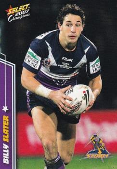 2007 Select Champions #76 Billy Slater Front